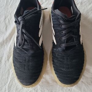 Adidas Sobakov Men's Black and White Athletic Shoes Size 10